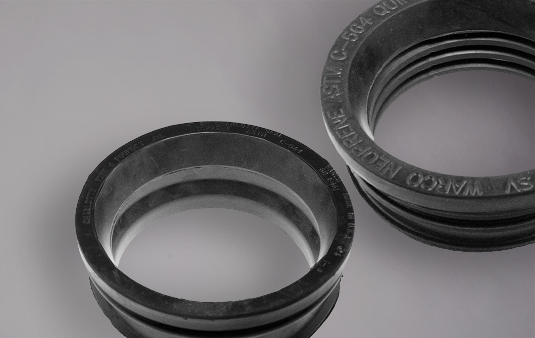 Compression Gaskets for Cast Iron Pipe